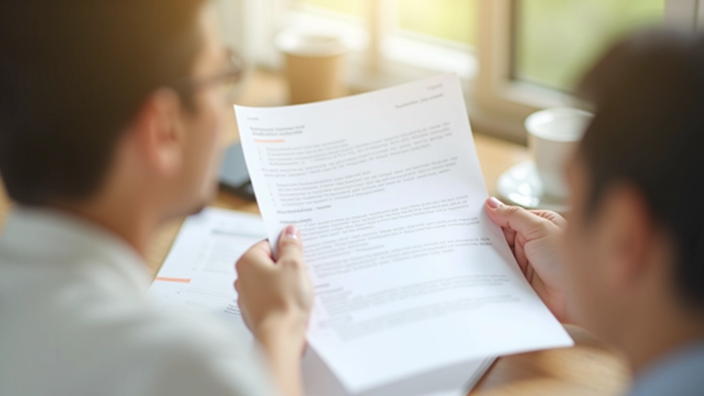 Hands holding speech notes with clear formatting and highlighter marks showing organized preparation